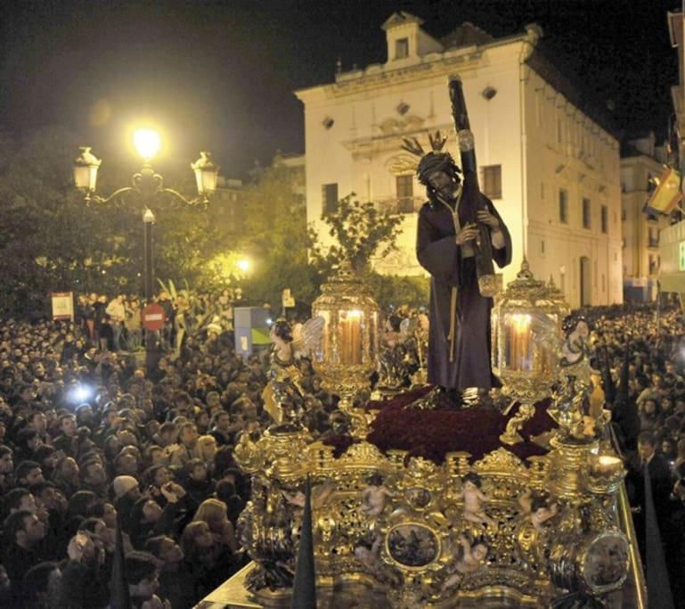 Prime Location! Lejlighed Sevilla Eksteriør billede